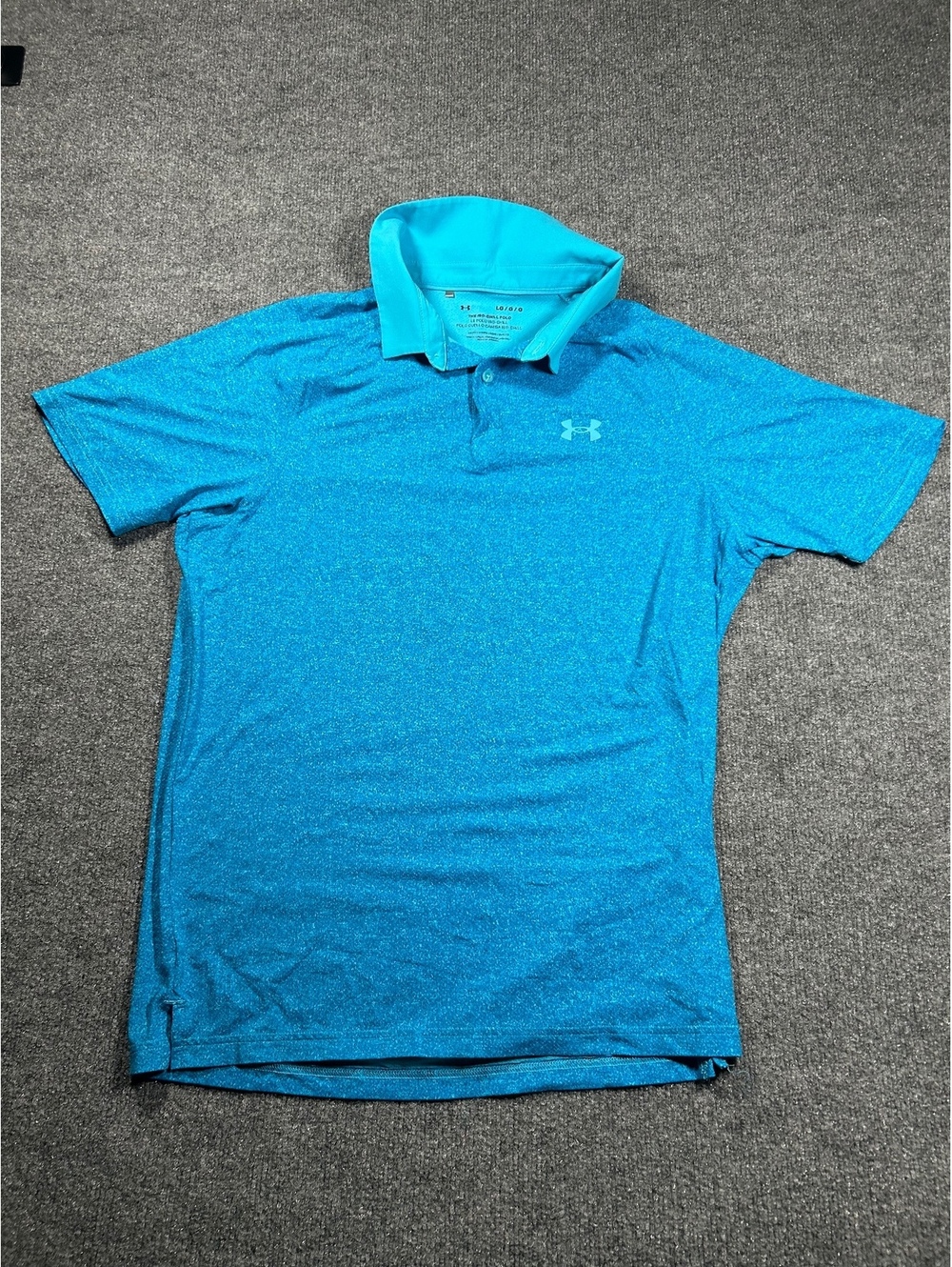 Under Armour ISO-Chill Polo Shirt Blue Large